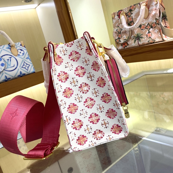 ルイヴィトンバッグ素材ディテール